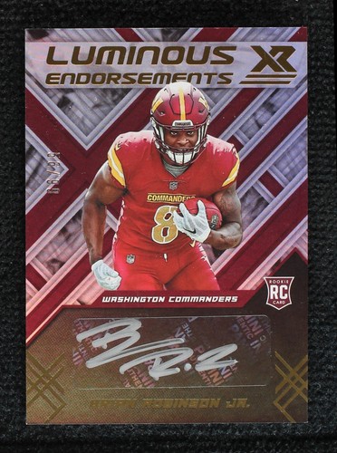 2022 Panini XR Brian Robinson Jr. #LUM-BR