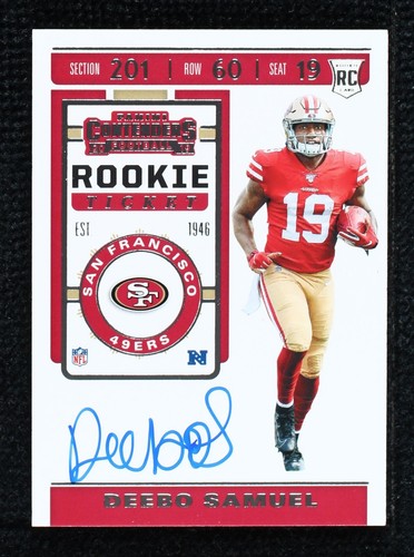 2019 Panini Contenders Deebo Samuel #113