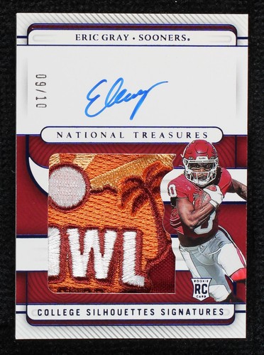 2023 Panini National Treasures Collegiate Eric Gray #CSS-EG