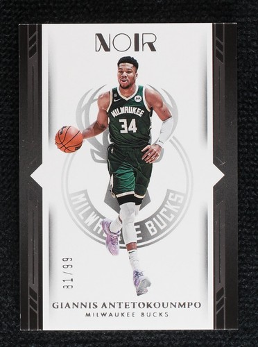 2022-23 Panini Noir Giannis Antetokounmpo Box Office Patch