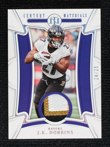 2022 Panini National Treasures J.K. Dobbins #CEN-JKD