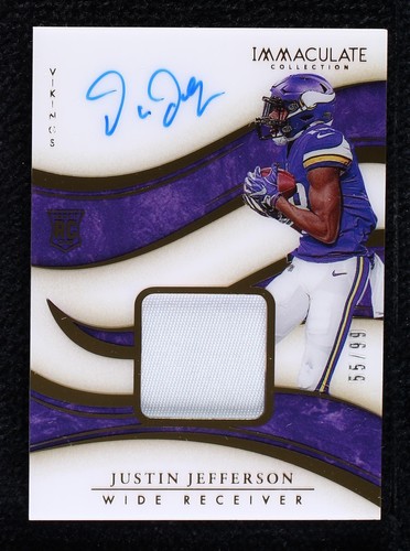 2020 Panini Immaculate Collection Justin Jefferson #118