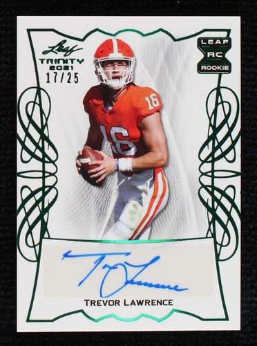 2021 Leaf Trinity Trevor Lawrence #BA-TL1