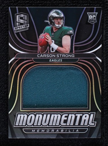 2022 Panini Spectra Carson Strong #MME-CST