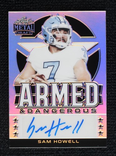2022 Leaf Metal Draft Sam Howell #AD-SH1