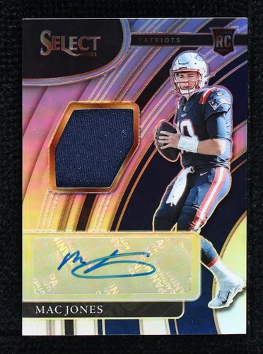 2021 Panini Select Mac Jones #RSM-MJO