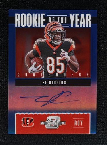2020 Panini Contenders Optic Tee Higgins #ROY3