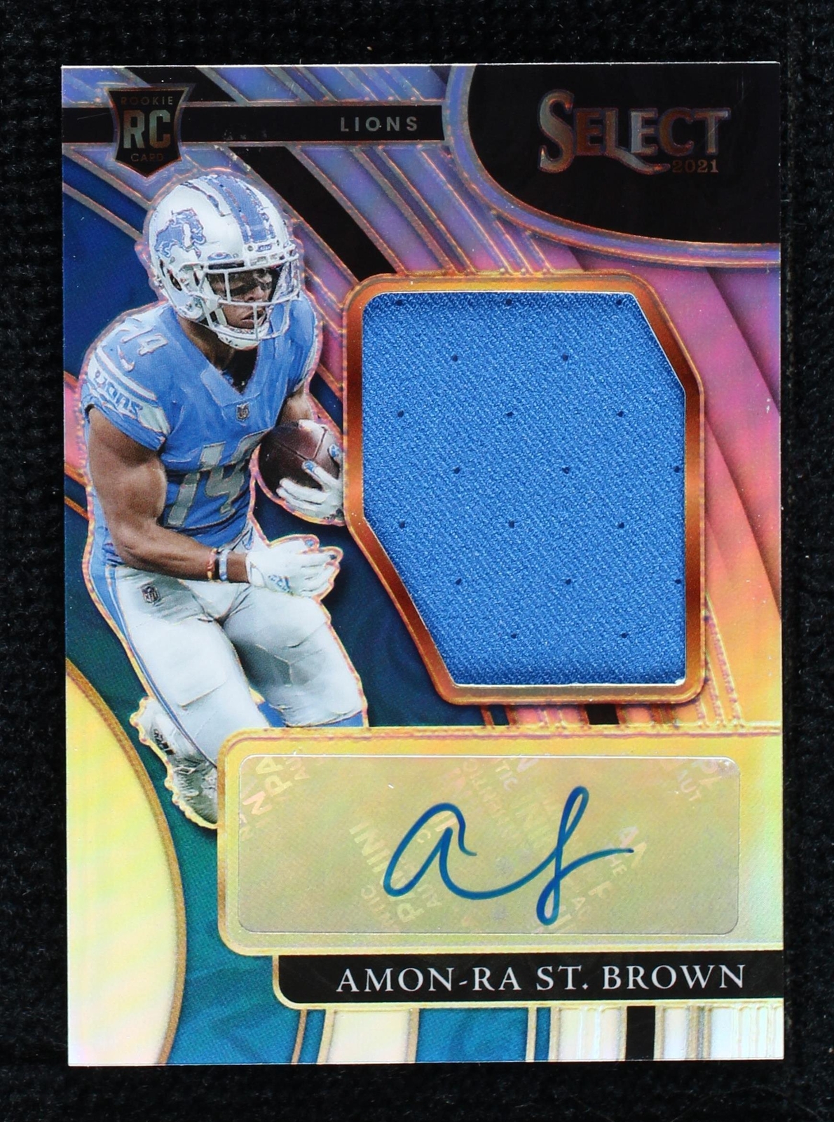 2021 Panini Select Amon-Ra St. Brown #JRS-AST