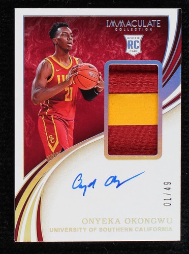 2020-21 Panini Immaculate Collection Collegiate - Onyeka Okongwu #46