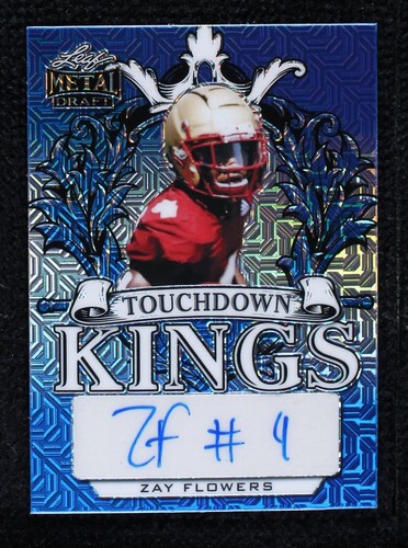 2022 Leaf Metal Draft Zay Flowers #TK-ZF1