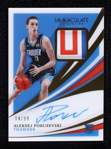 2020-21 Panini Immaculate Collection - Aleksej Pokusevski #129