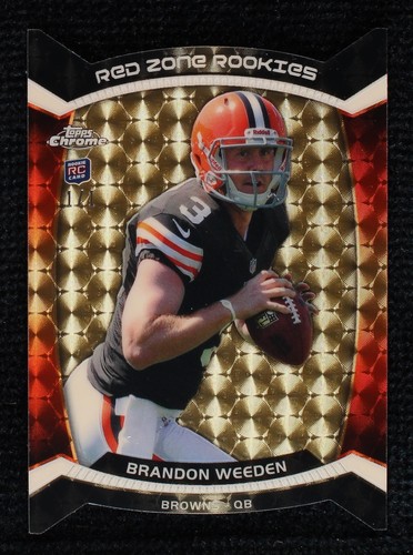 2012 Topps Chrome Brandon Weeden #RZDC-5