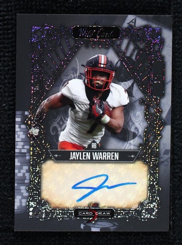 2022 Wild Card 5 Card Draw Jaylen Warren #5CDV-76