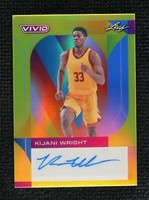 2022-23 Leaf Vivid - Kijani Wright #BA-KW2
