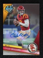 2023 Bowman University Chrome Caleb Williams #1