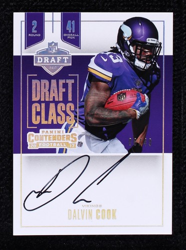 2017 Panini Contenders Dalvin Cook #DC-DC