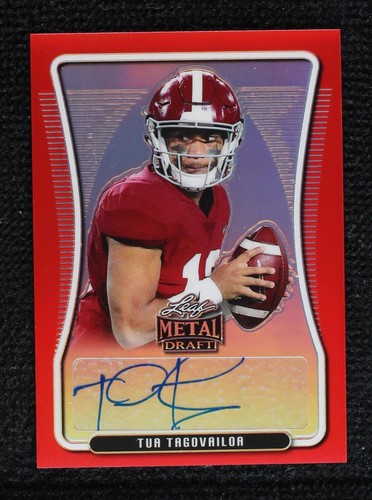 2020 Leaf Metal Draft Tua Tagovailoa #BAP-TT1
