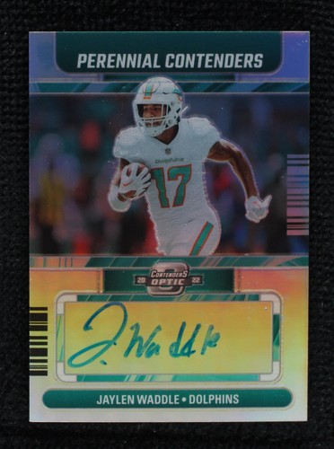 2022 Panini Contenders Optic Jaylen Waddle #PCA-JW