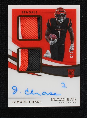 2021 Panini Immaculate Collection Ja'Marr Chase #ISP-JC