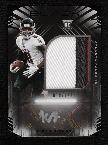 2021 Panini Black Kyle Pitts #210