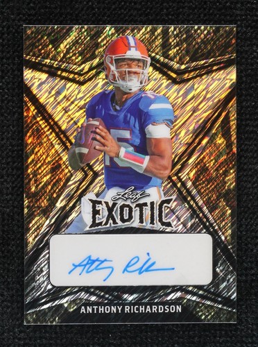 2022 Leaf Exotic Anthony Richardson #BA-AR1