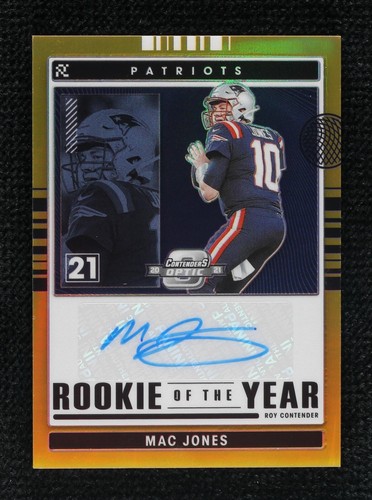 2021 Panini Contenders Optic Mac Jones #RYC-MJO