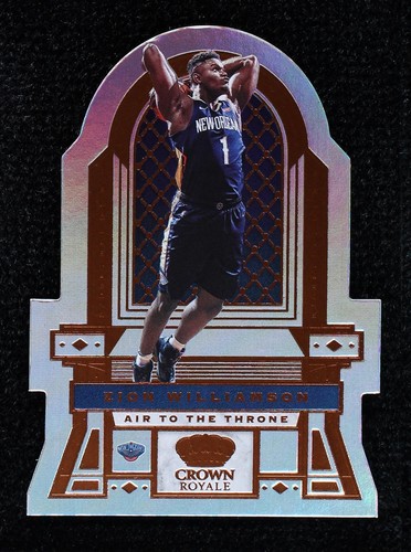 ZION WILLIAMSON 2019 CROWN ROYALE LORDS OF COURT D/C HOLO