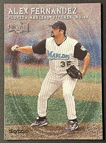 2000 Skybox Metal Baseball Card #69 Alex Fernandez Florida 2000 Skybox Metal Baseball Card #69 Alex Fernandez Florida