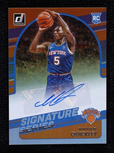 2020-21 Panini Donruss - Immanuel Quickley #SG-IMQ
