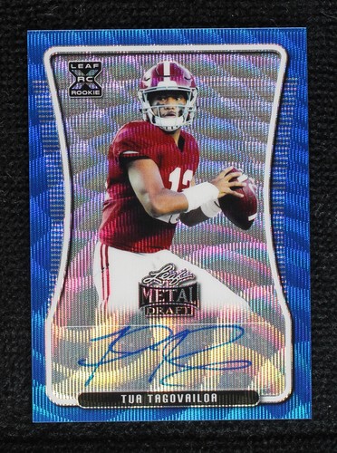 2020 Leaf Metal Draft Tua Tagovailoa #BA-TT1