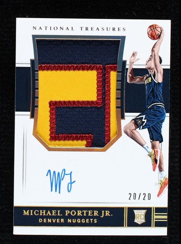 2018-19 Panini National Treasures - Michael Porter Jr. #109
