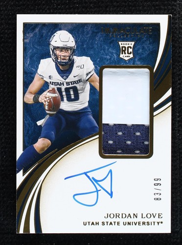 2020 Panini Immaculate Collection Collegiate Jordan Love #120