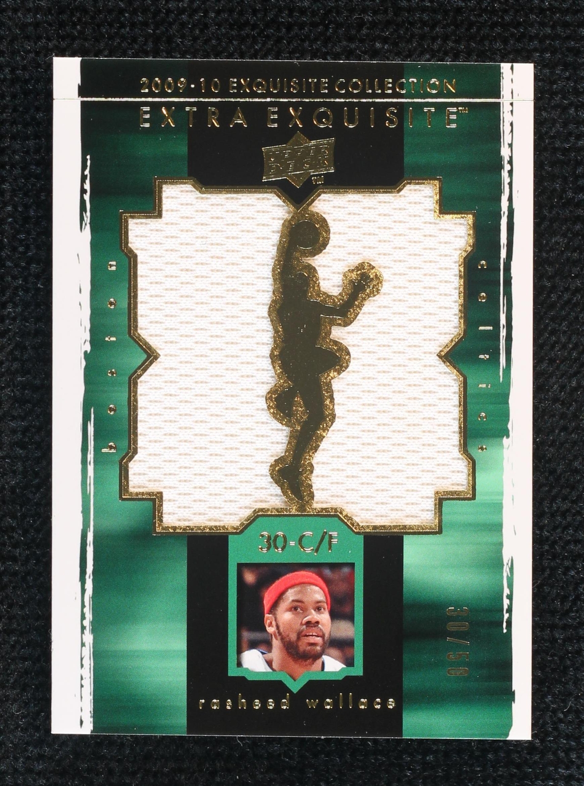 2009-10 Exquisite Collection - Rasheed Wallace #X-RW
