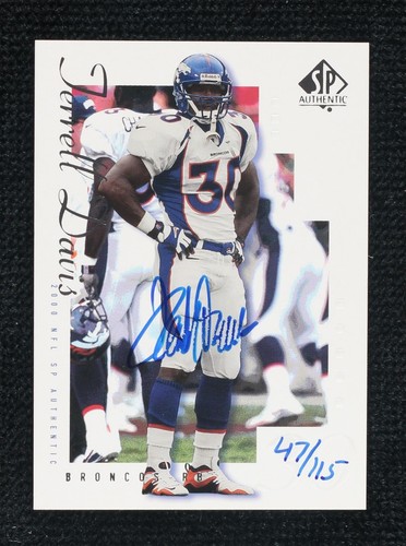 2000 SP Authentic Terrell Davis #25
