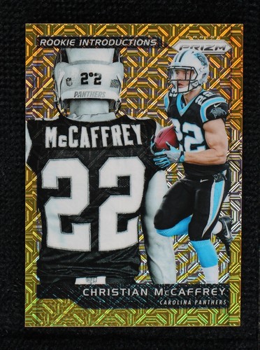 2017 Panini Prizm Christian McCaffrey #10