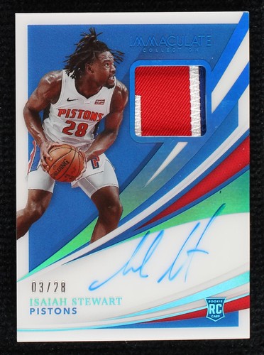 2020-21 Panini Immaculate Collection - Isaiah Stewart #122