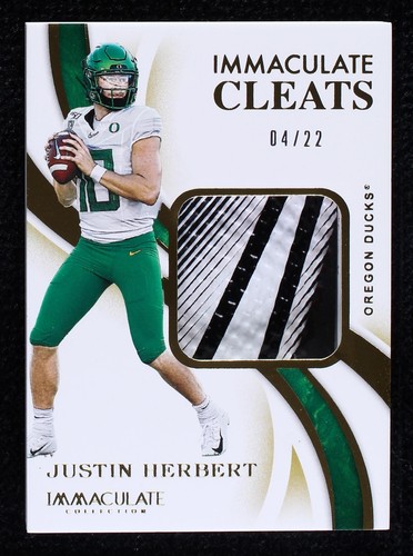 2020 Panini Immaculate Collection Collegiate Football Trading Cards