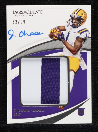 2021 Panini Immaculate Collection Collegiate Ja'Marr Chase #PPA-JC