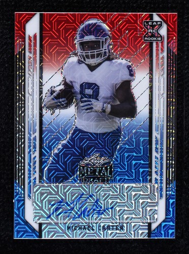 2021 Leaf Metal Draft Michael Carter #BA-MC1