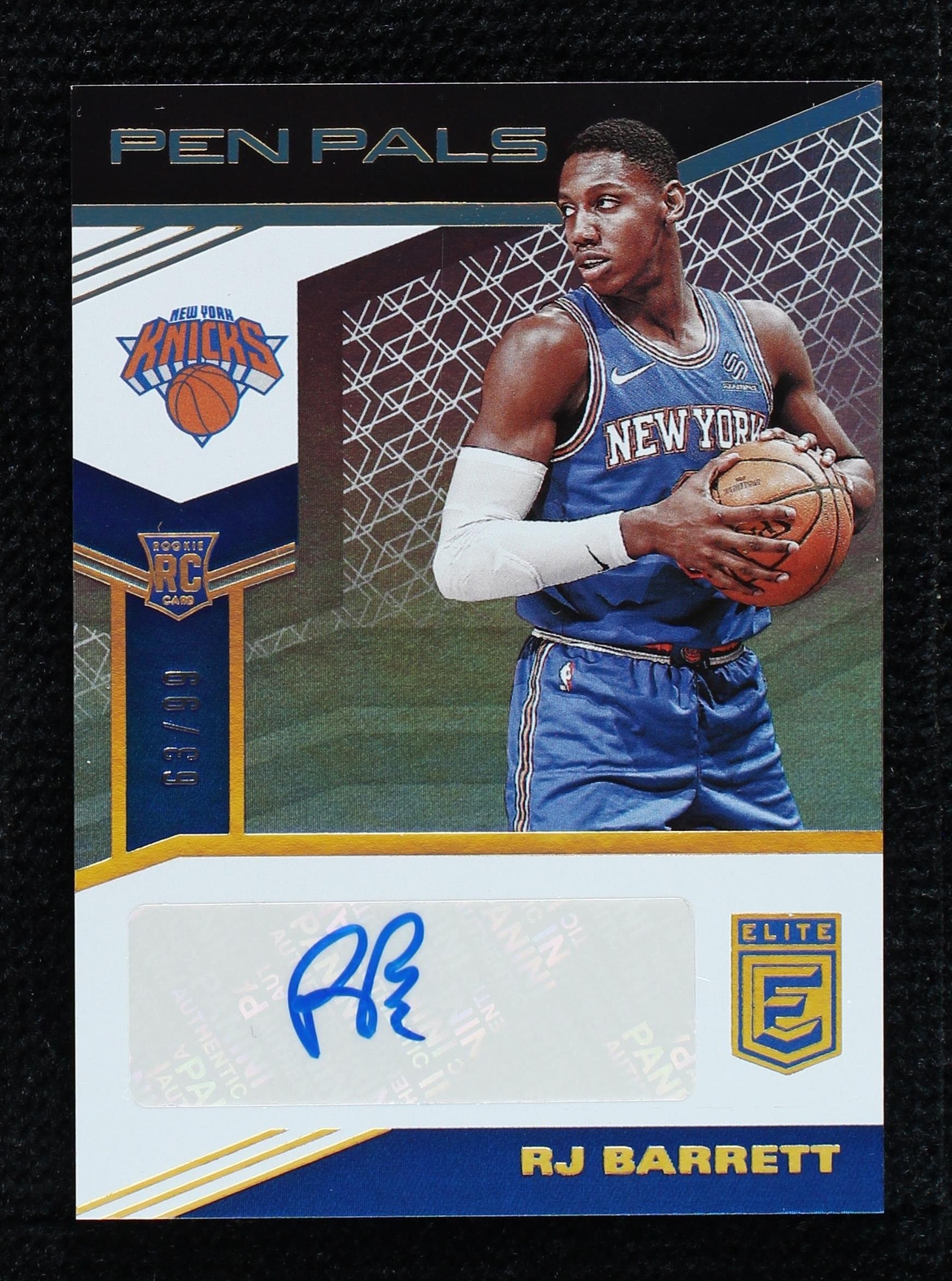 2019-20 Donruss Elite - RJ Barrett #PP-RJB