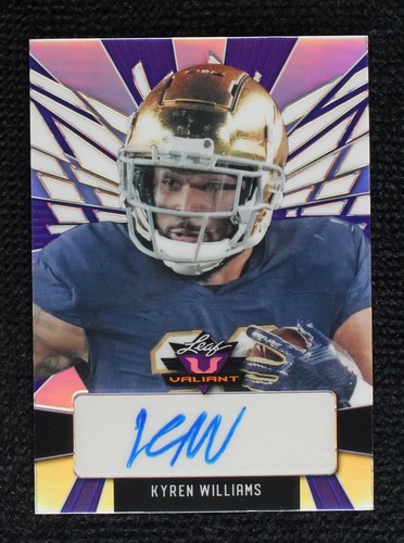 2022 Leaf Valiant Kyren Williams #PA-KW1