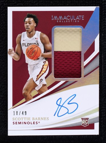 2021-22 Panini Immaculate Collection Collegiate - Scottie Barnes #26