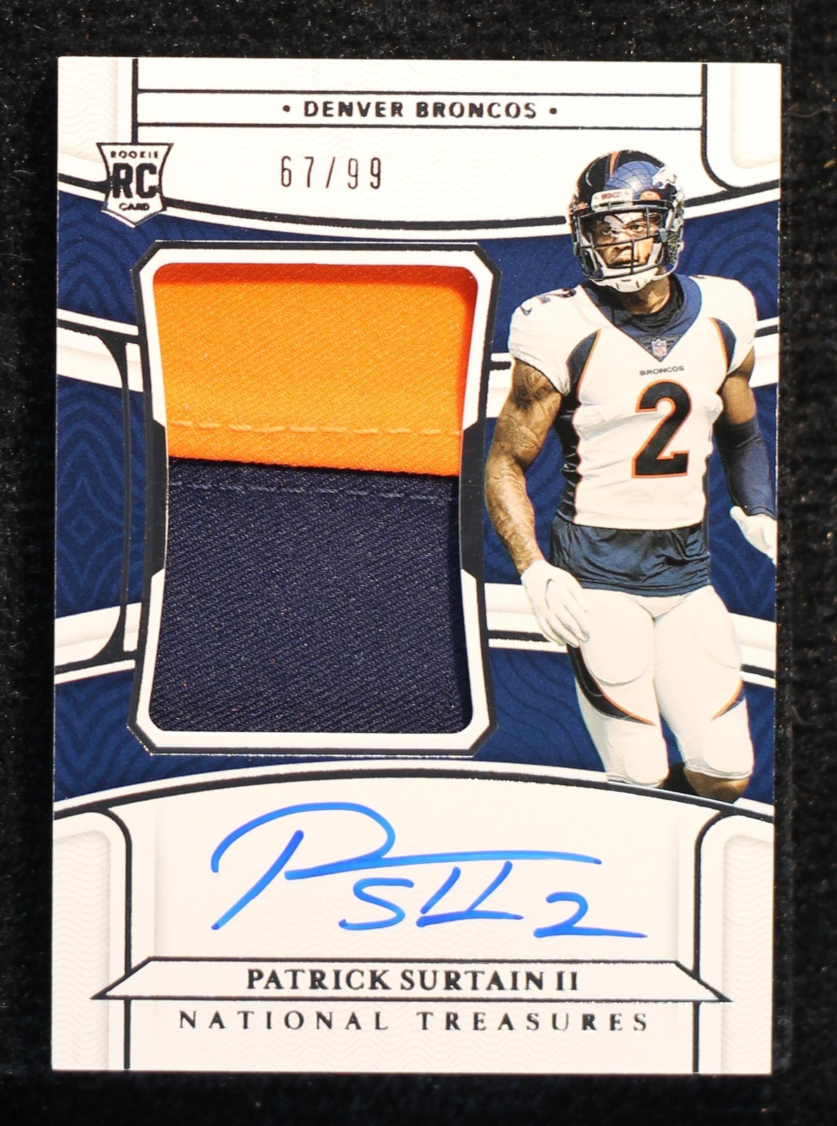 2021 Panini National Treasures Patrick Surtain II #199