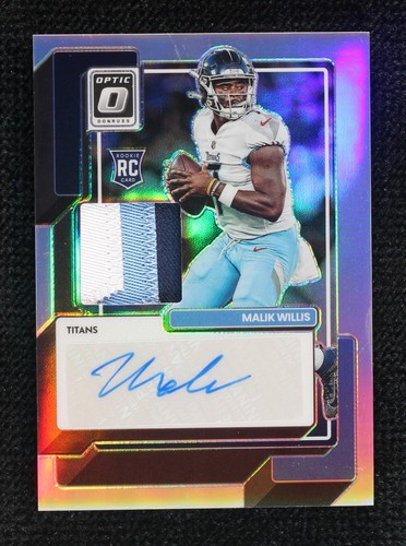 2022 Panini Donruss Optic Malik Willis #RPA-MW