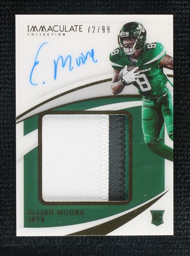 2021 Panini Immaculate Collection Elijah Moore #PPA-EM