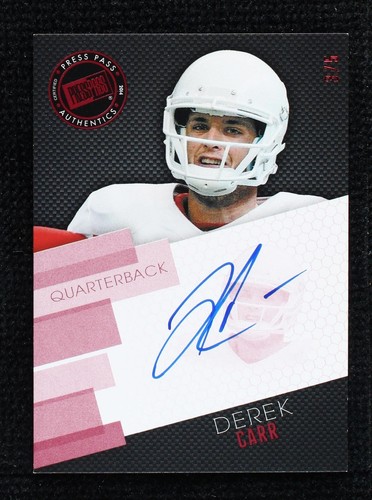 2014 Press Pass Derek Carr #PPS-DC