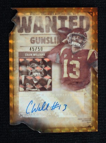 2023 Bowman's Best University Caleb Williams #GS-CW