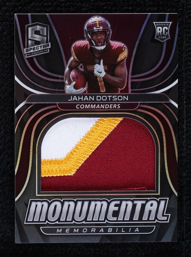 2022 Panini Spectra Jahan Dotson #MME-JDO