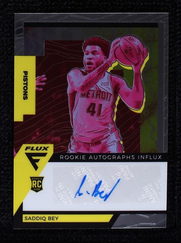 2020-21 Panini Flux - Saddiq Bey #RAI-SBY