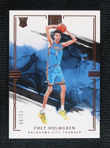 2022-23 Panini Impeccable - Chet Holmgren #85
